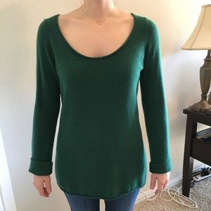 Green Cashmere Sweater